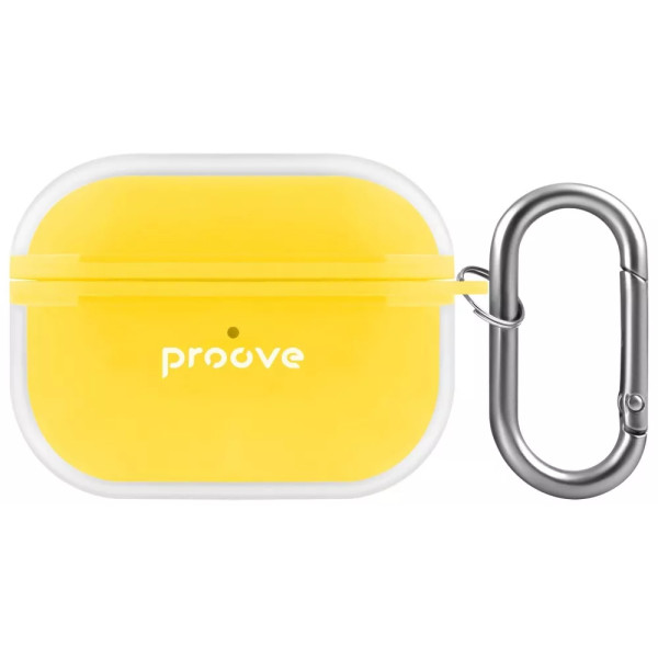 Фото - Чохол для навушників Proove Air Bump Case AirPods Pro 3 yellow (PCABARP30044)