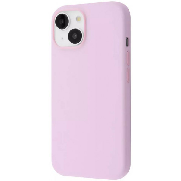 Фото - Чохол для смартфону  Silicone Case with Magnetic Ring iPhone 14 Chalk Pink (PCSMIP140020)