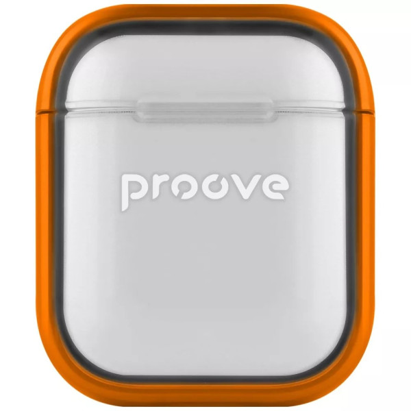 Фото - Чохол для навушників Proove Safe Box Case AirPods 1/2 orange (PCSBAR120010)