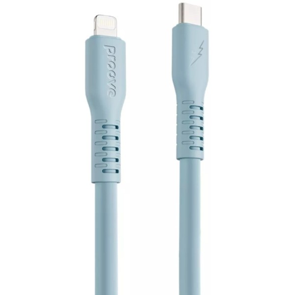 Фото - Кабель Proove Eternal Type-C to Lightning 27W 1m Light Blue (CCET27002108) Фото - Кабель Proove Eternal Type-C to Lightning 27W 1m Light Blue (CCET27002108)