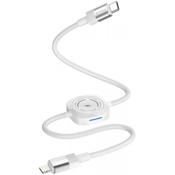 Фото - Кабель Proove Multi Charging Type-C to Lightning 27W White (CCMT27004101)
