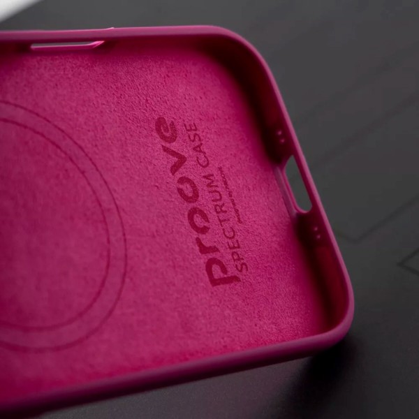 Фото - Чехол для смартфона Proove Spectrum Case with Magnetic Ring iPhone 17 Pink fruit (PCSPIP170042)