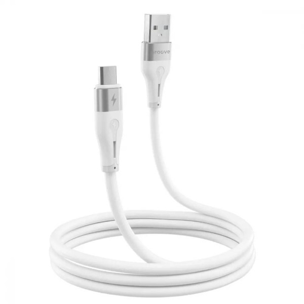 Фото - Кабель Proove Soft Silicone Micro USB 2.4A 1m White (492050003)