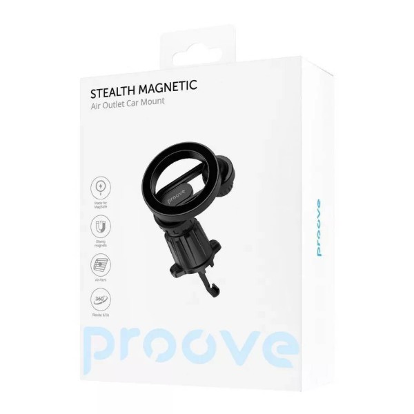 Фото - Автотримач Proove Stealth Magnetic Air Outlet Car Mount