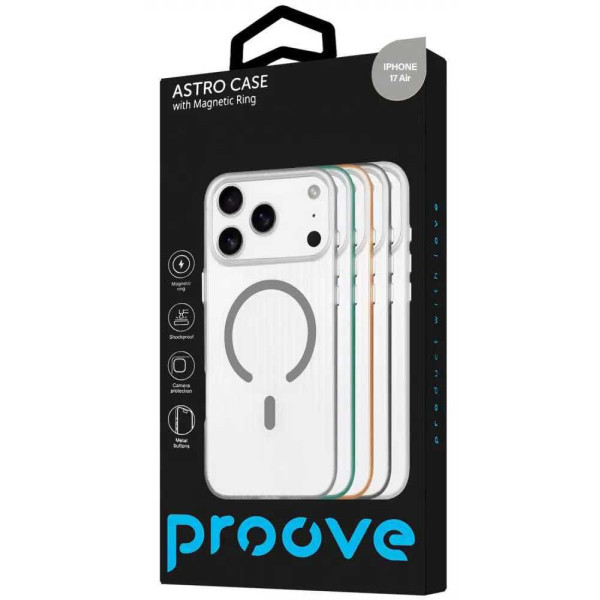 Фото - Чохол для смартфону Proove Astro Case with Magnetic Ring iPhone 17 Air White (PCASIP17AR14)