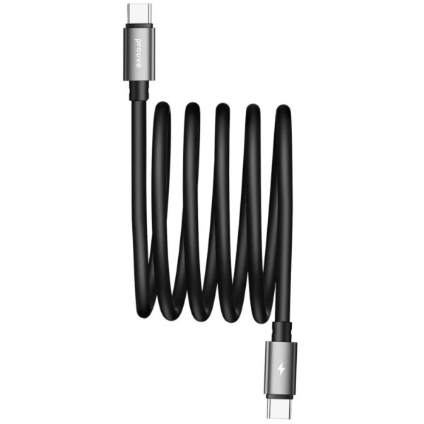 Фото - Кабель Proove Magneto Type-C to Type-C 60W 1m Black (CCMA60002201)