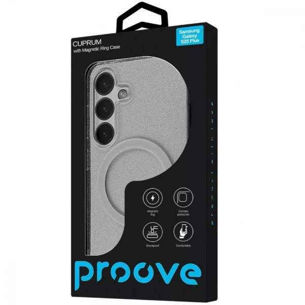 Фото - Чехол для смартфона Proove Cuprum Case with Magnetic Ring Samsung Galaxy S24 Plus/S25 Plus black (PCCCSGSP2502)