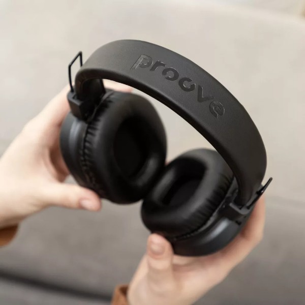 Фото - Навушники накладні бездротові Proove Symphony Neo (APP) black (HPSN0001AP01)