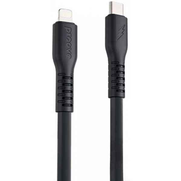 Фото - Кабель синхронизации данных Proove Eternal Type-C to Lightning 27W 2m Black (CCET27002121)