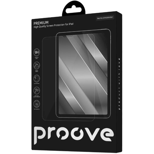Фото - Захисне скло для планшета Proove Premium for iPad 10.2 2019/2020/2021 transparent (PGPPFI102000)