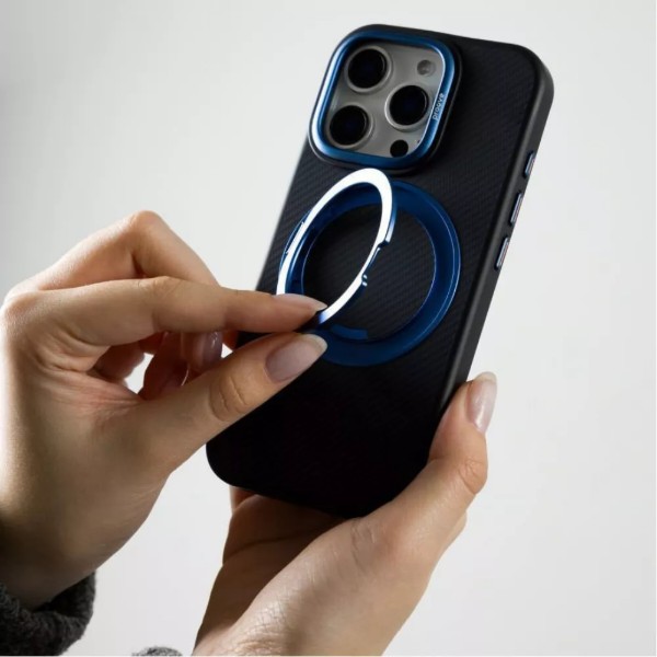 Фото - Чехол для смартфона Proove Reinforce Case with Magnetic Ring iPhone 13 blue (PCREIP130012)