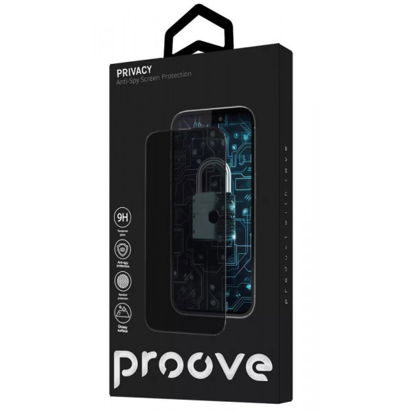 Фото - Захисне скло для смартфону Proove Privacy iPhone 13/13 Pro/14 Black (PGPPRI140001)