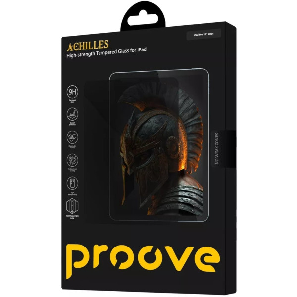 Фото - Защитное стекло для планшета Proove Achilles Installation Box for iPad Pro 11 2024 Transparent (PGPAIBIP1100)