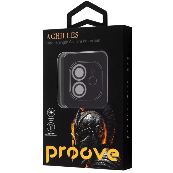 Фото - Защитное стекло для смартфона Proove для камеры Achilles iPhone 11/12/12 mini Black (CPPAIP120001)