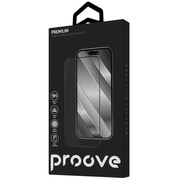 Фото - Защитное стекло для смартфона Proove Premium iPhone 12 Pro Max Black (PGPPMI12PM01)