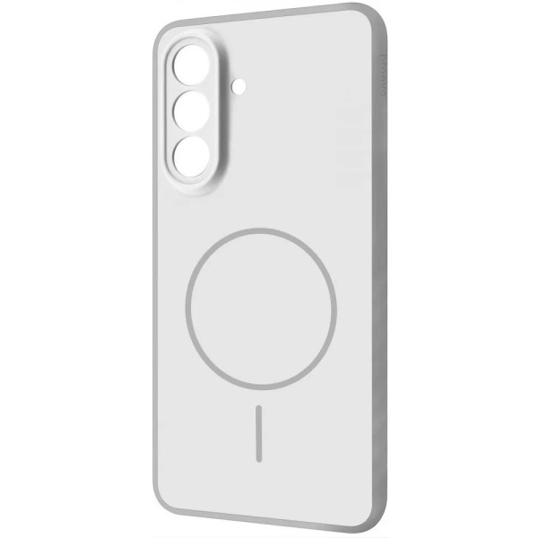 Фото - Чохол для смартфону Proove Softline Case with Magnetic Ring Samsung Galaxy S24/S25 silver (PCLCSGS02429)