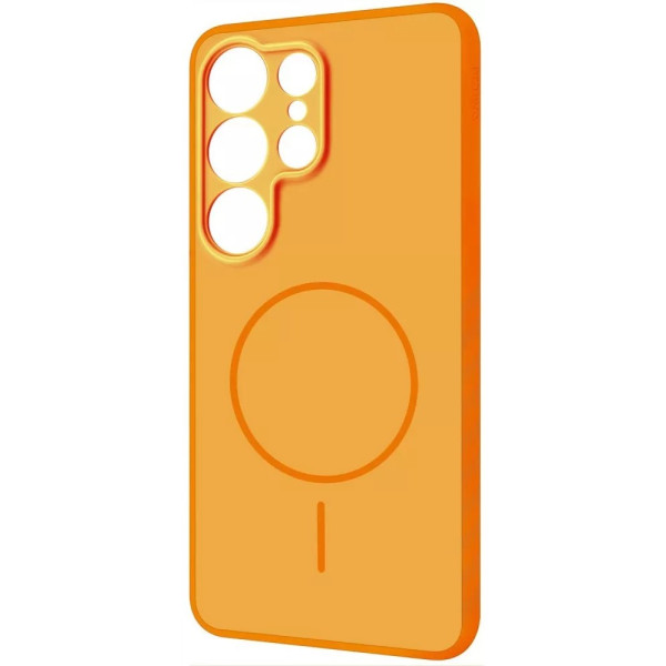 Фото - Чохол для смартфону Proove Softline Case with Magnetic Ring Samsung Galaxy S25 Ultra orange (PCLCSGSU2510)