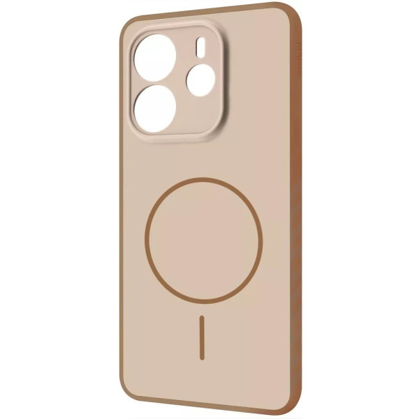 Фото - Чехол для смартфона Proove Softline Case with Magnetic Ring Xiaomi Redmi Note 14 4G (European) 164.84mm beige (PCLCXRN14481)