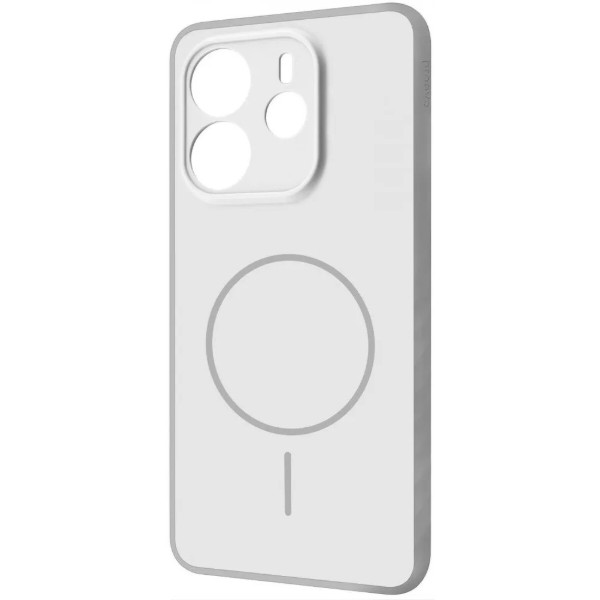 Фото - Чохол для смартфону Proove Softline Case with Magnetic Ring Xiaomi Redmi Note 14 4G (European) 164.84mm silver (PCLCXRN14429)