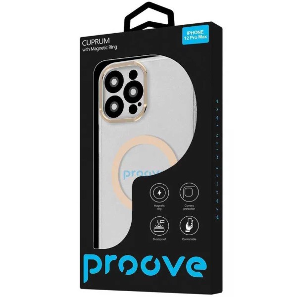 Фото - Чохол для смартфону Proove Cuprum Case with Magnetic Ring iPhone 12 Pro Max Mint (PCCMIP12PM09)