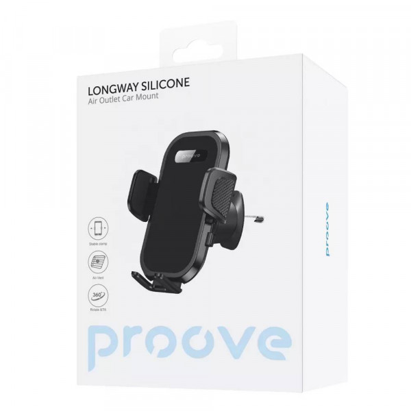 Фото - Автодержатель Proove Longway Silicone Air Outlet Car Mount