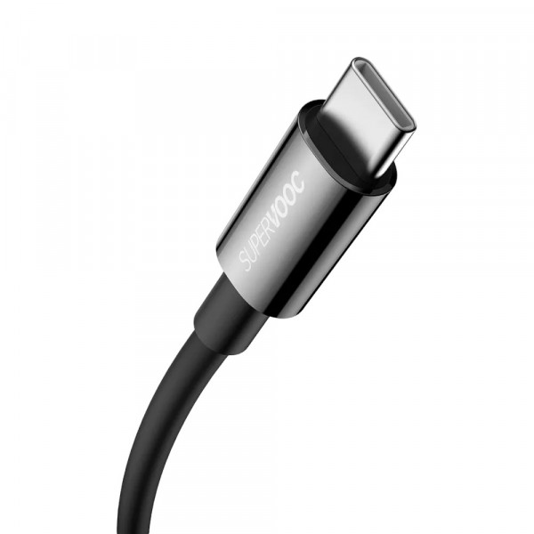 Фото - Кабель Baseus Superior Series Fast Charging Data Cable USB to Type-C 65W SUPERVOOC 1 m Black (CAYS000901)
