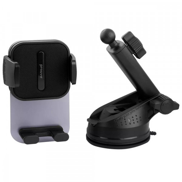 Фото - Автотримач Proove Crystal Clamp Suction Type Car Mount