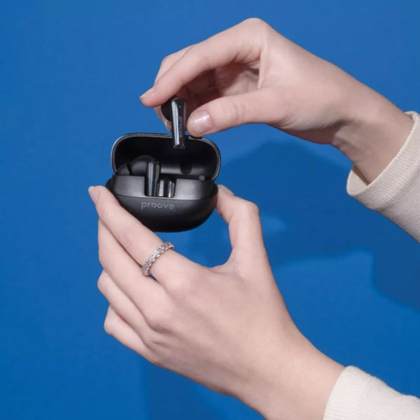 Фото - Навушники вкладиші бездротові TWS Proove Blitz TWS with ANC Black (TWBL00010001)