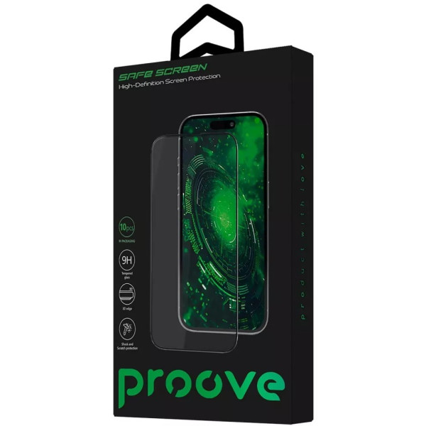 Фото - Захисне скло для смартфону Proove Safe Screen Xiaomi Redmi Note 14 4G European Black (PGPSSXRN1401)