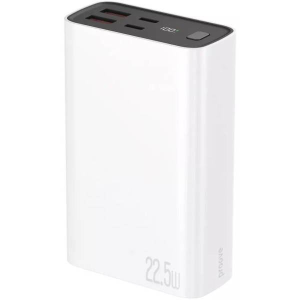 Фото - Батарея мобільна Proove Hyper Flux Plus 22.5W 20000mAh white (PBF222120002)