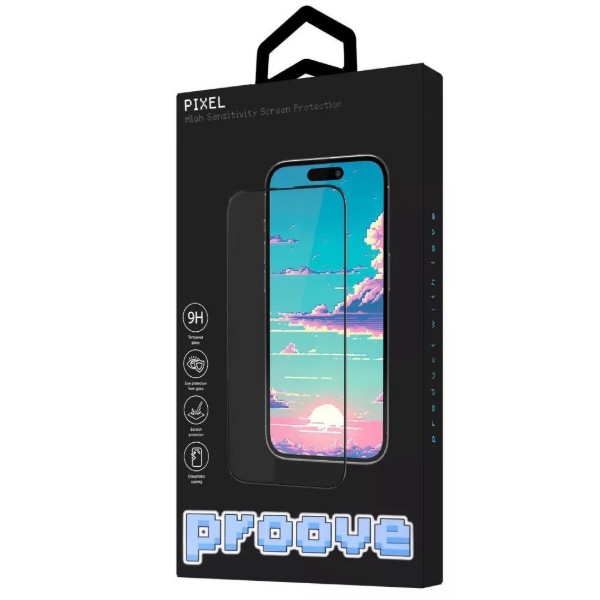Фото - Защитное стекло для смартфона Proove Pixel iPhone 12 Pro Max Black (PGPPXI12PM01)