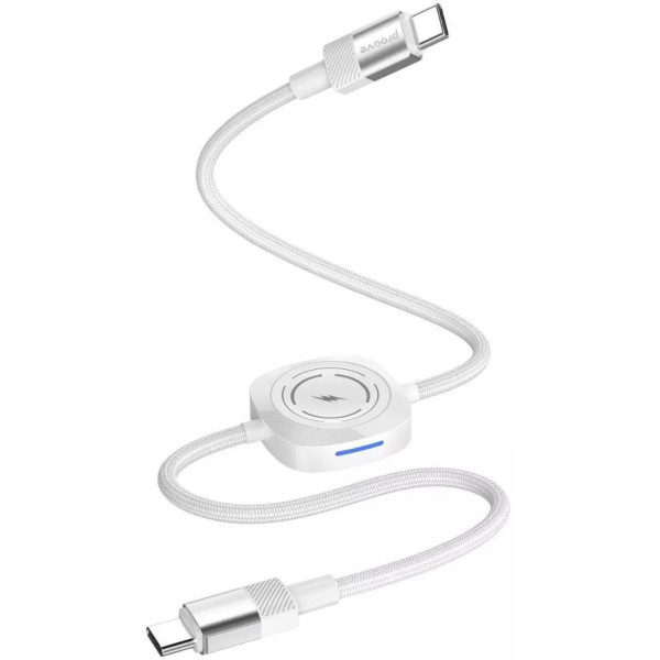 Фото - Кабель синхронизации данных Proove Multi Charging Type-C to Type-C 60W white (CCMT27002101)