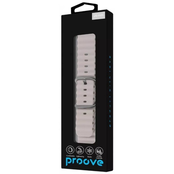 Фото - Ремешок для смарт-часов Proove Active Band 20 mm gray (WBABUW20MM05)