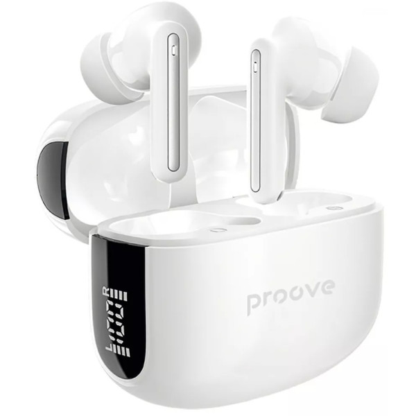 Фото - Навушники вкладиші бездротові TWS Proove Tempo TWS with ANC (APP) white (TWTM0001AP02)