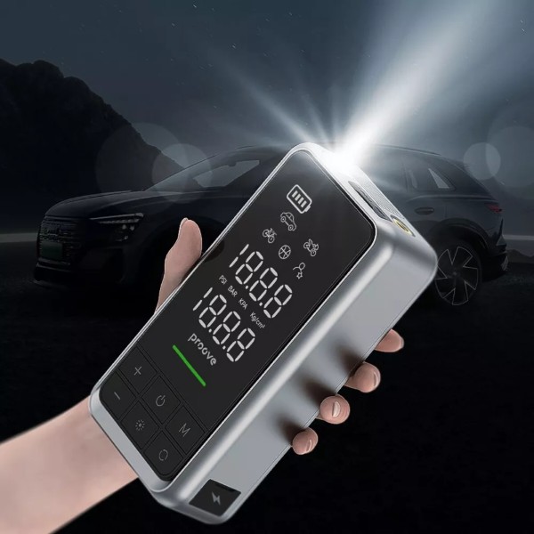 Фото - Пускозарядное устройство Proove + Насос Air Jump 10400mAh 1000A Gray (JSAP10400203)