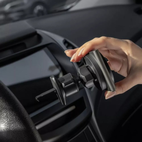 Фото - Автотримач з бездротовою зарядкою Proove Neostorm QI2 15W gray (WHNS15002003)