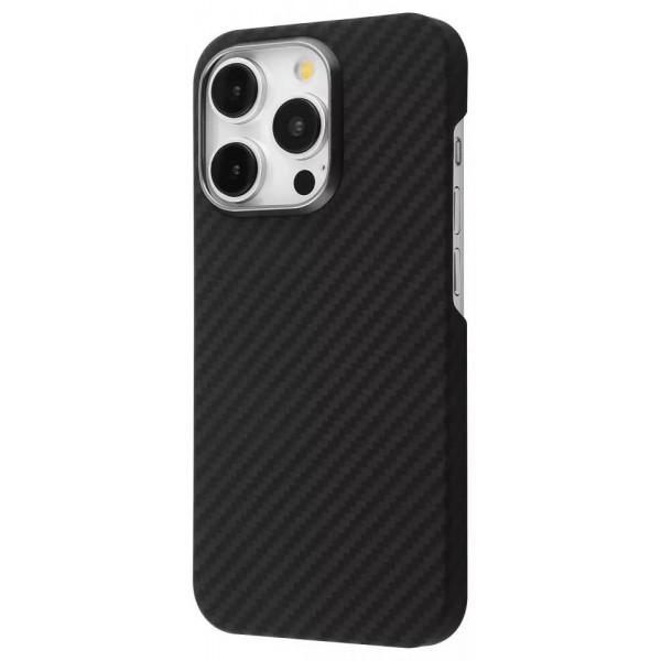 Фото - Чохол для смартфону Proove Carbon Slim with Magnetic Ring iPhone 14 Pro Black (PCCSIP14P002)