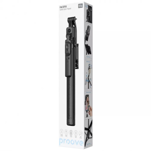 Фото - Трипод для селфи Proove FaceFix 1635 mm black (MPFF00002001)