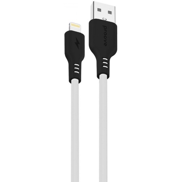Фото - Кабель Proove Rebirth Lightning 2.4A (1m) White (CCRE60001102)