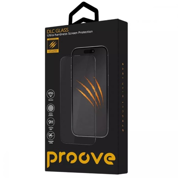Фото - Защитное стекло для смартфона Proove DLC iPhone 15 Pro Max Black (PGDLCI15PM01)
