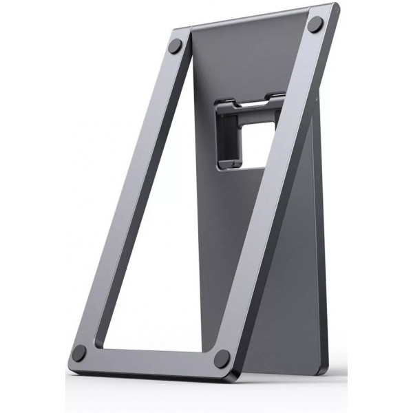 Фото - Підставка для мобільного пристрою Baseus Foldable Metal Gray (LUKP000013)