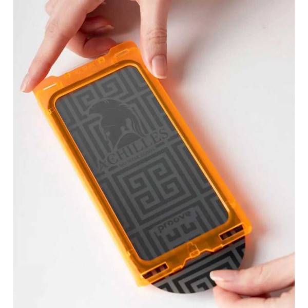 Фото - Защитное стекло для смартфона Proove Achilles Installation Box iPhone 15 Pro Max black (PGPAIB15PM01)