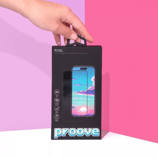 Фото - Захисне скло для смартфону Proove Pixel iPhone 17 Pro black (PGPPXI17P001)
