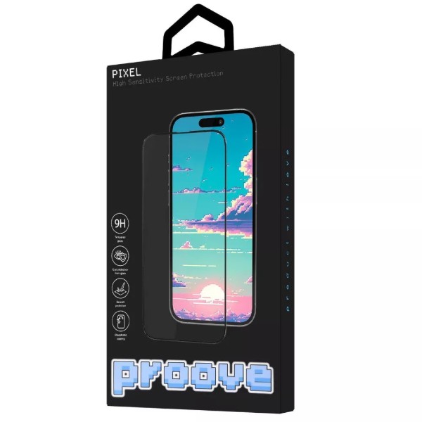 Фото - Захисне скло для смартфону Proove Pixel iPhone 17 Pro black (PGPPXI17P001)