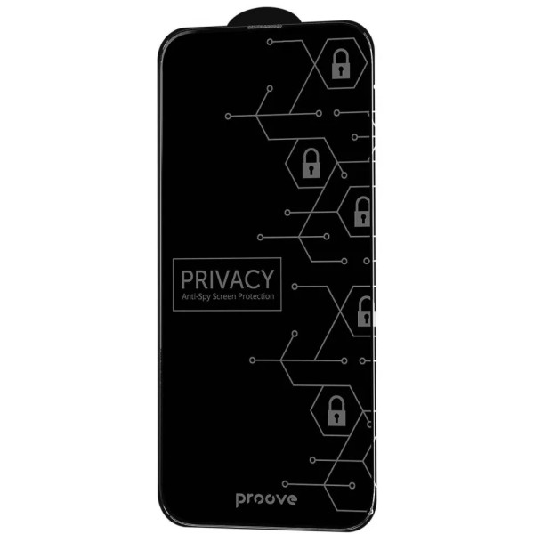 Фото - Захисне скло для смартфону Proove Privacy iPhone 17 Air black (PGPPRI17A001)