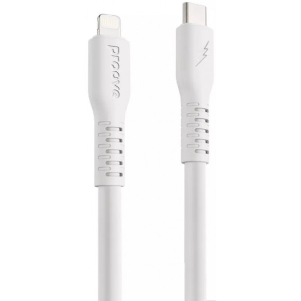 Фото - Кабель синхронізації даних Proove Eternal Type-C to Lightning 27W 2m White (CCET27002122)