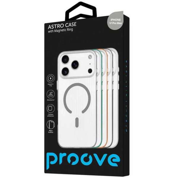 Фото - Чехол для смартфона Proove Astro Case with Magnetic Ring iPhone 17 Pro Max White (PCASIP17PM14)