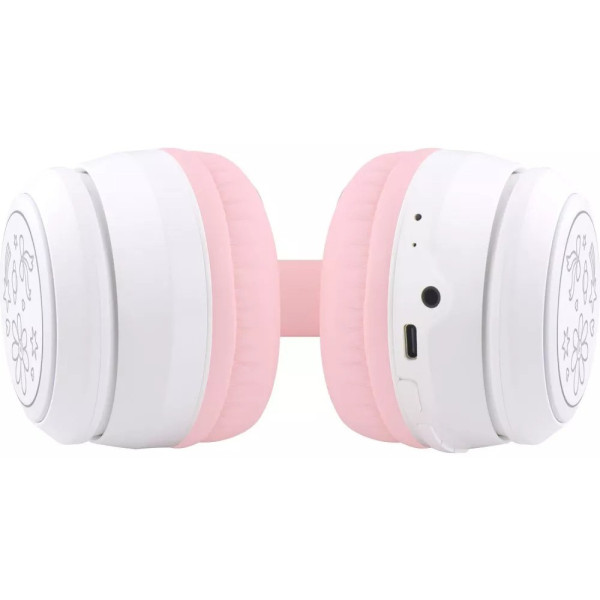 Фото - Наушники накладные беспроводные Proove Kids Neko (APP) white/pink (HPNK0001AP25)