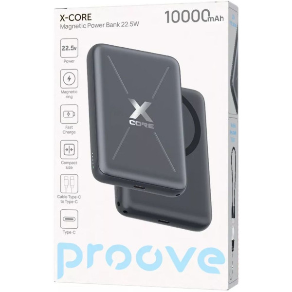 Фото - Батарея мобильная Proove X-Core 22.5W 10000mAh sky blue (PNXC22010008)