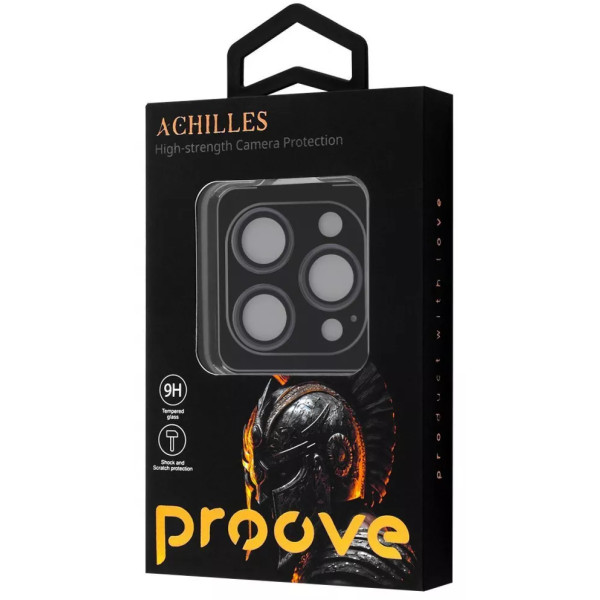 Фото - Захисне скло для смартфону Proove для камери Achilles iPhone 15 Pro/15 Pro Max Natural Titanium (CPPAIP15PM25)